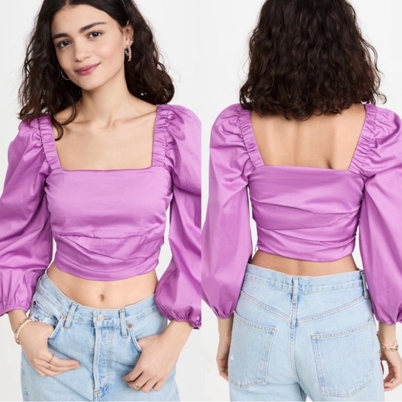 Veronica Beard Tops - NWT Veronica Beard Kayla Purple Top reg $348 size 8